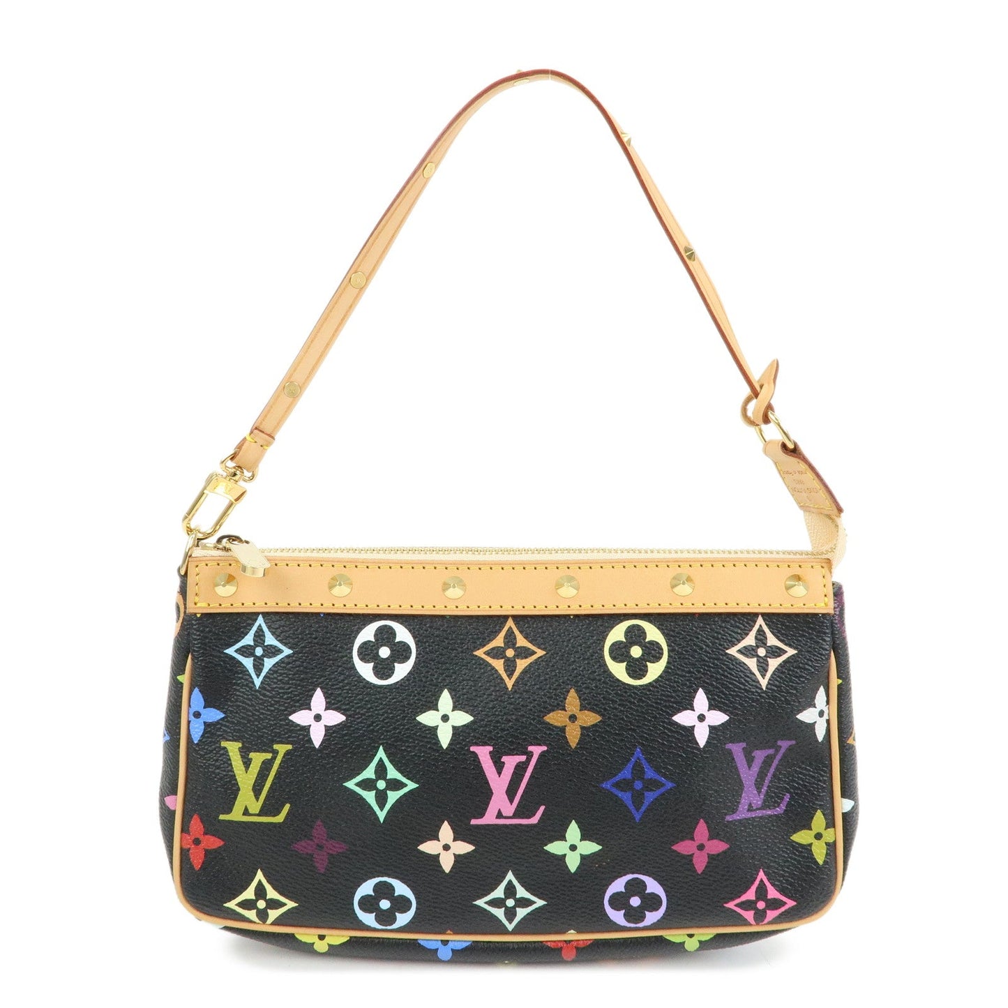 Louis Vuitton Monogram Multicolor Pochette Accessoires Noir M92648【Pre-order】