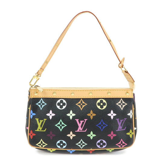 Louis Vuitton Monogram Multicolor Pochette Accessoires Noir M92648【Pre-order】