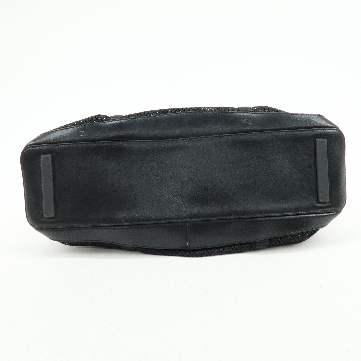 Prada Mesh Leather Tote Bag Shoulder Bag Black【Pre-order】