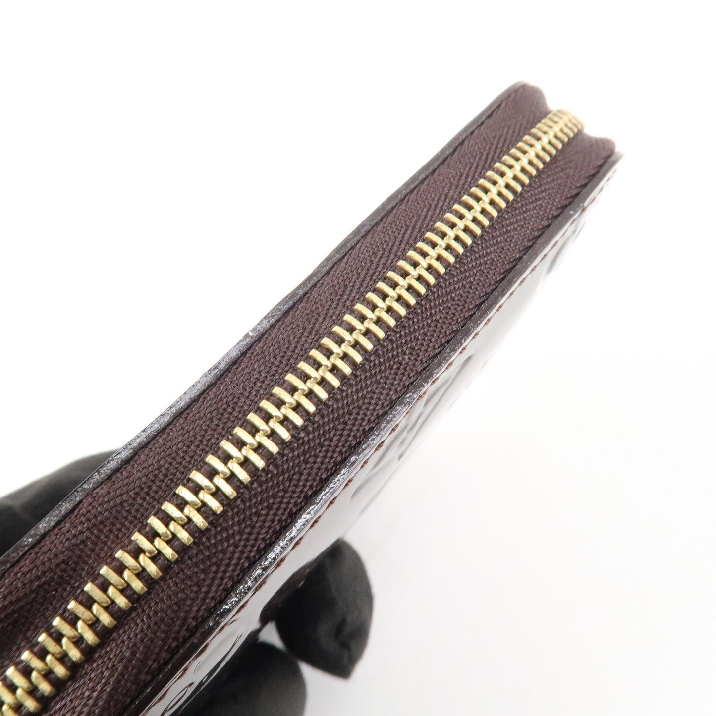 Louis Vuitton Monogram Vernis Zippy Coin Purse Amarante M93607【Pre-order】