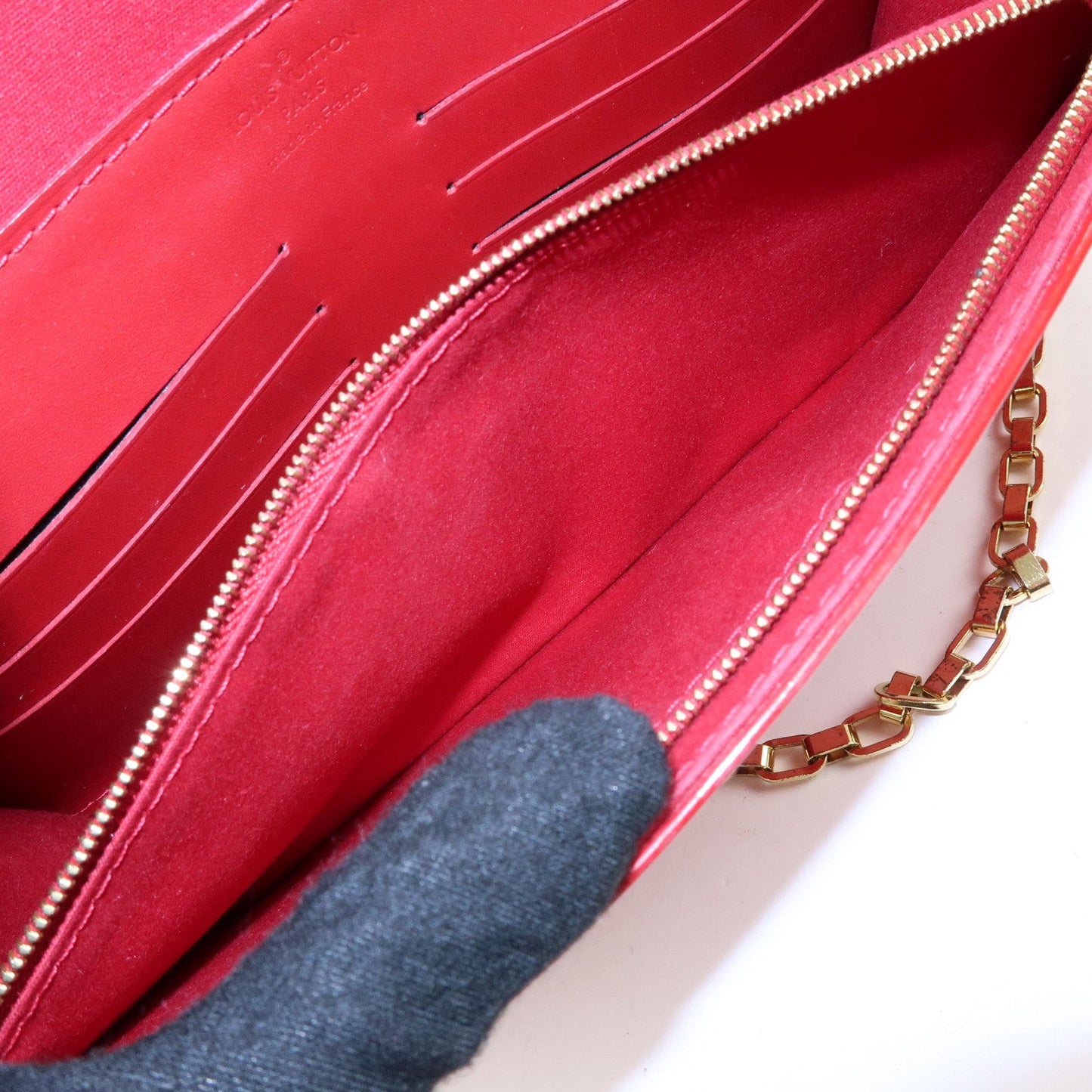 Louis Vuitton Monogram Vernis Leather Clutch Ana 3Way Bag M90095【Pre-order】