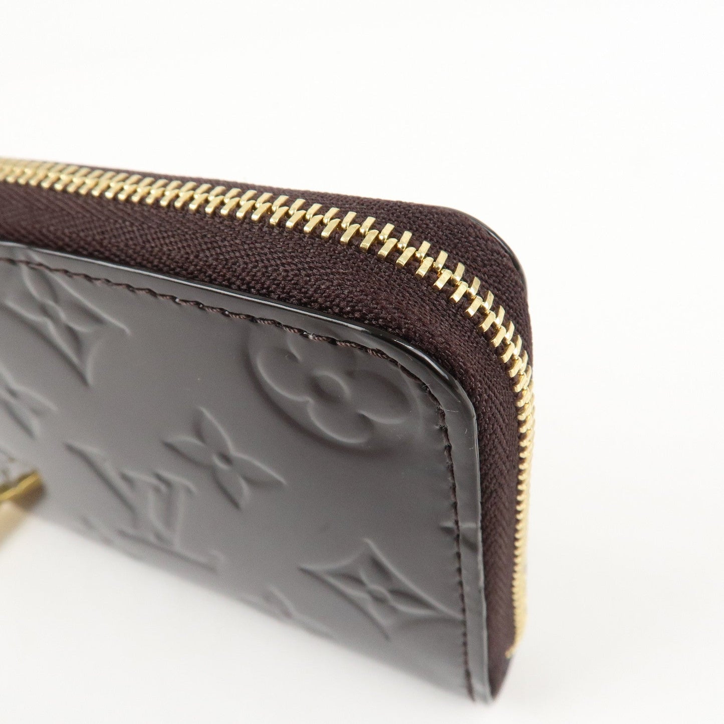 Louis Vuitton Monogram Vernis Zippy Coin Purse Amarante M93607【Pre-order】