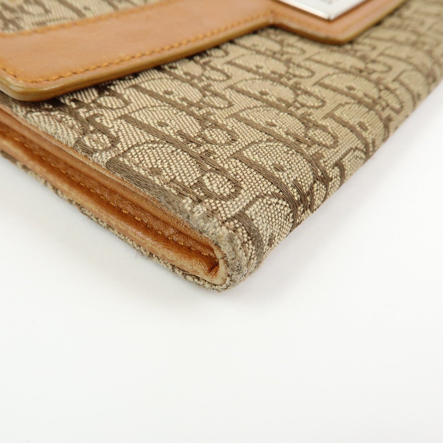 Christian Dior Trotter Street Chic Canvas Leather Long Wallet【Pre-order】