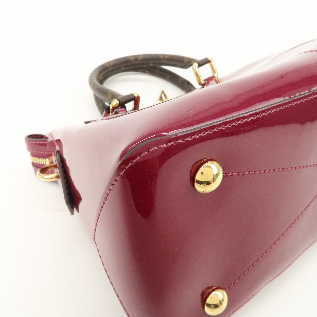 Louis Vuitton Vernis Monogram Tote Miroir 2Way Bag Magenta M54640【Pre-order】