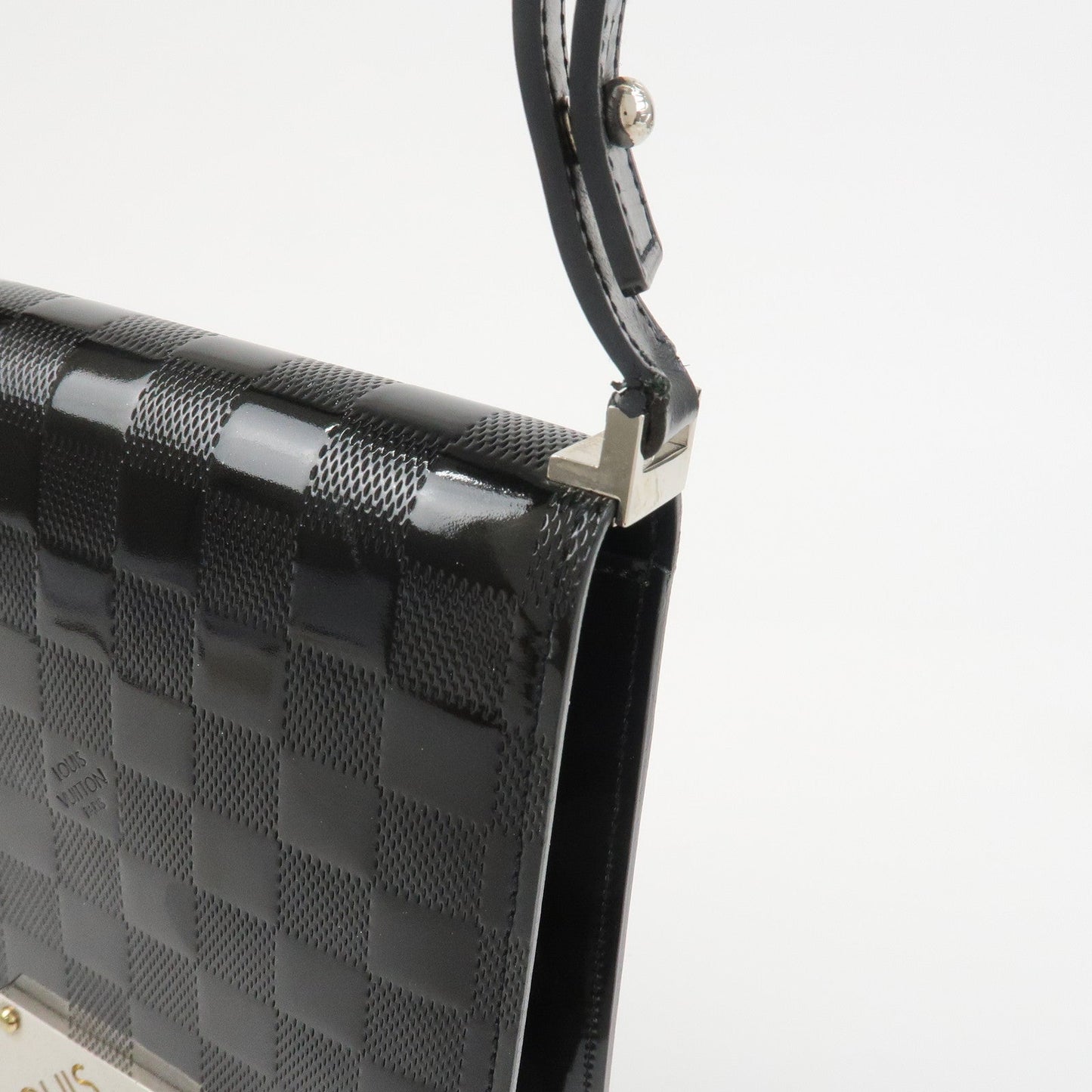 Louis Vuitton Damier Vernis Club Shoulder Bag Noir M92127【Pre-order】