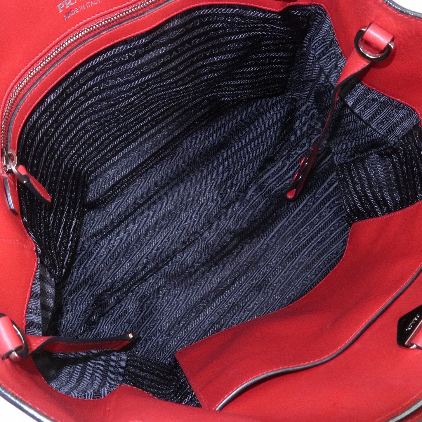 Prada Logo Leather 2Way Bag Tote Bag Hand Bag Shoulder Bag 1BG041【Pre-order】