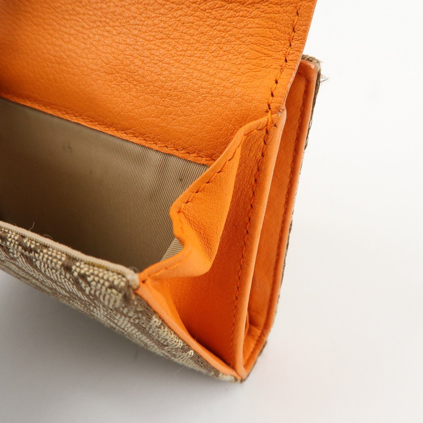 Christian Dior Street Chic Trotter Canvas Leather W Hook Trifold Wallet【Pre-order】