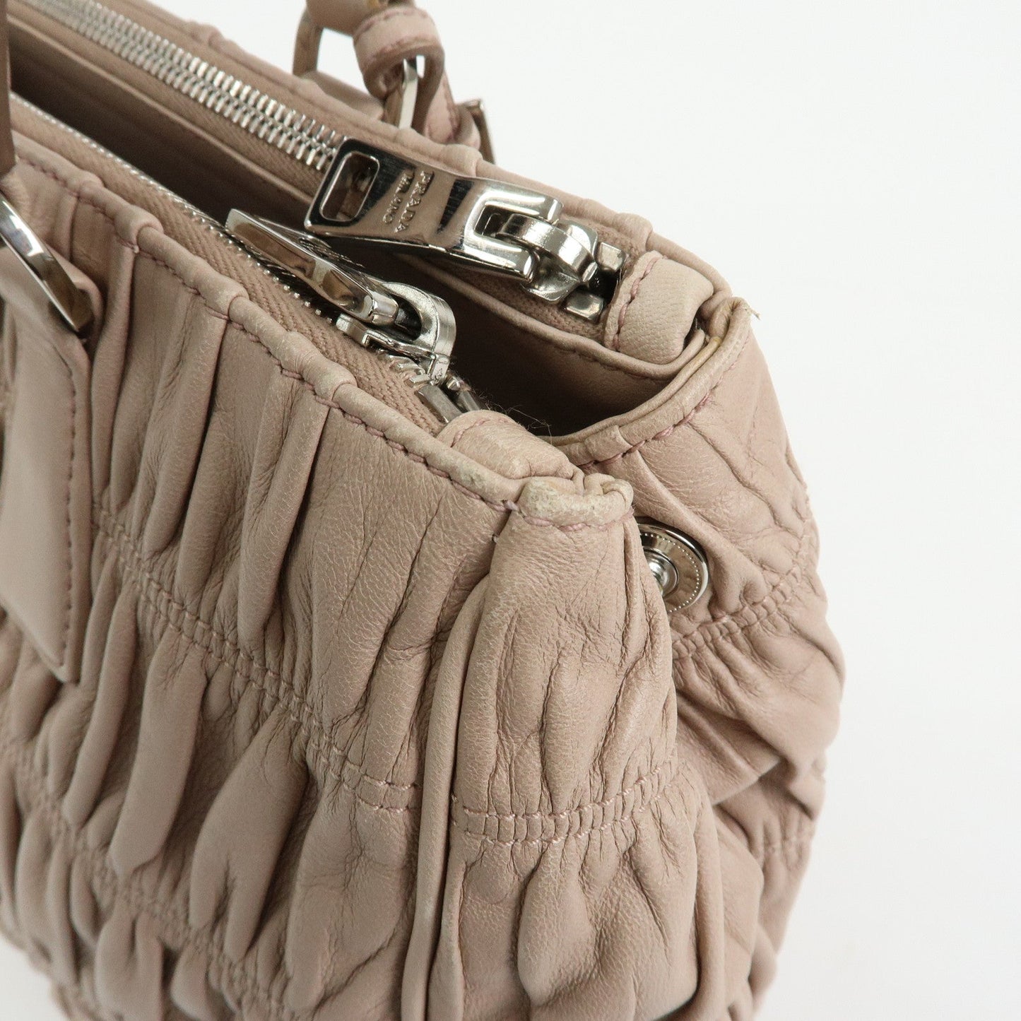 Prada Nappa Gaufure Leather 2Way Hand Bag Shoulder Bag B2599L【Pre-order】