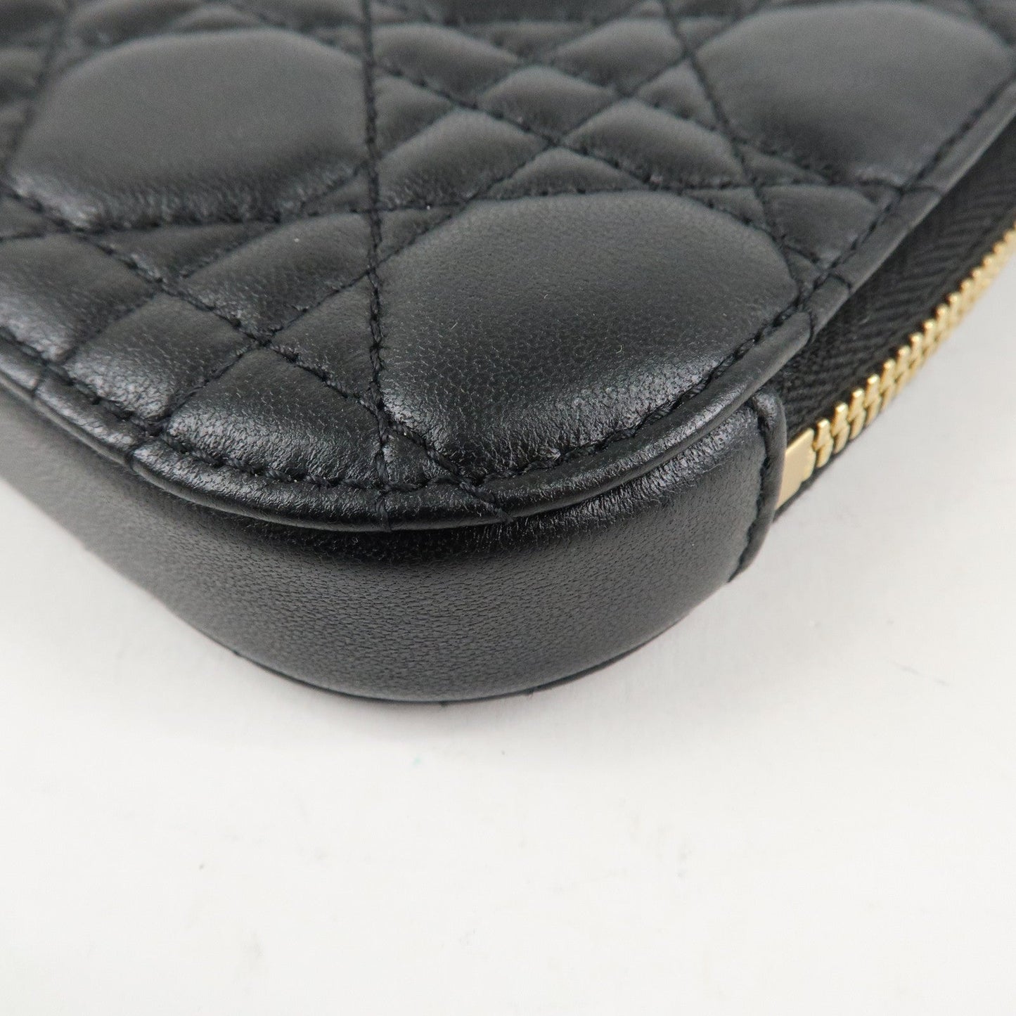 Christian Dior Lady Dior Call'in Dior Cannage Lamb Skin Phone Holder【Pre-order】