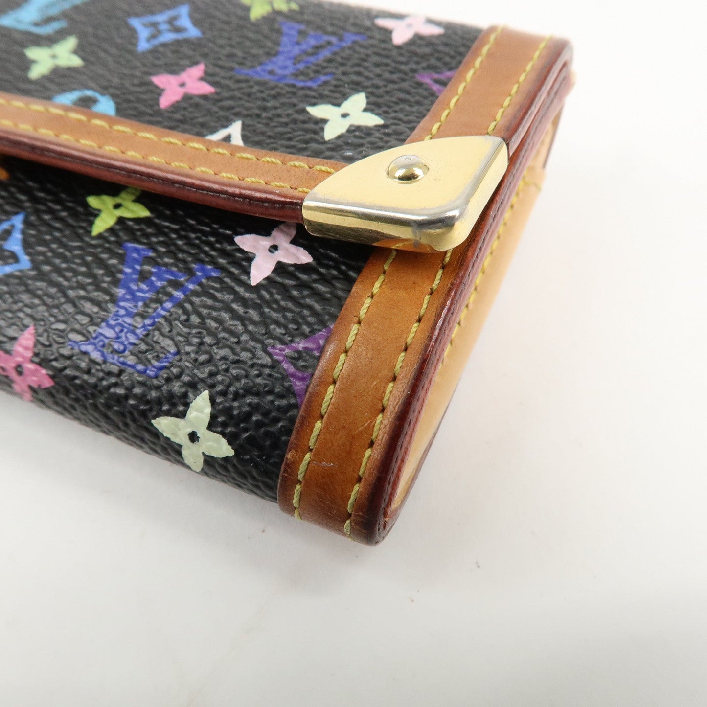 Louis Vuitton Monogram Multicolor Porte Monnaie Plat M92656【Pre-order】