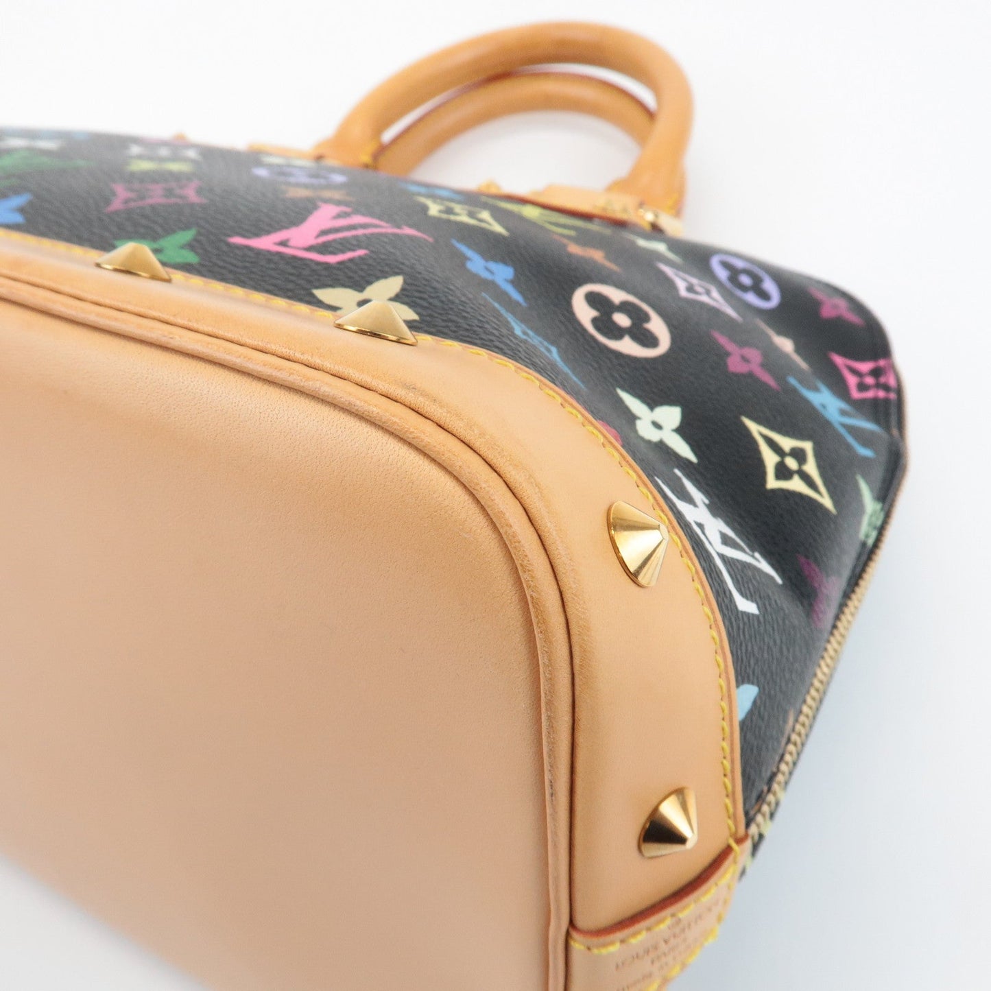 Louis Vuitton Monogram Multicolor Alma Hand Bag Noir M92646【Pre-order】