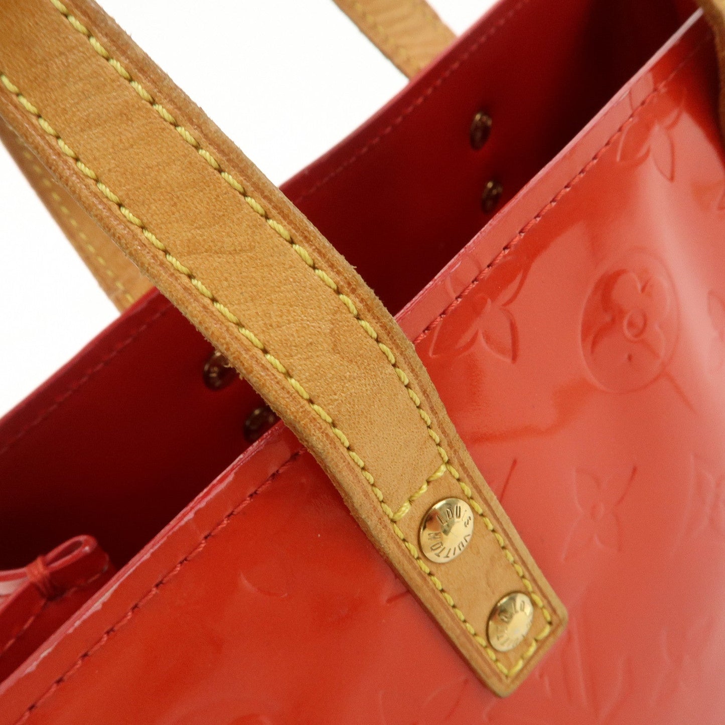 Louis Vuitton Monogram Vernis Lead PM Hand Bag Rouge M91088【Pre-order】
