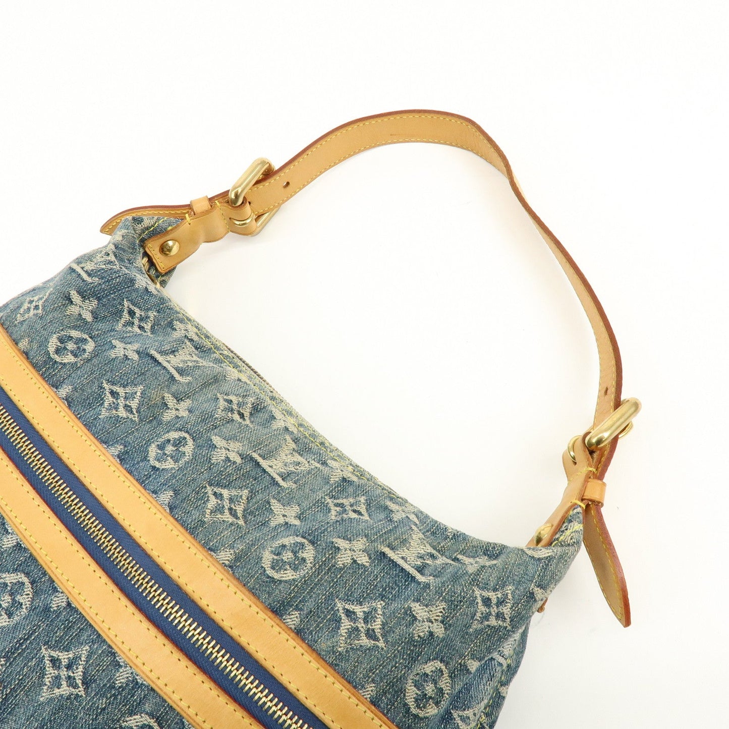 Louis Vuitton Monogram Denim Baggy GM Shoulder Bag Blue M95048【Pre-order】