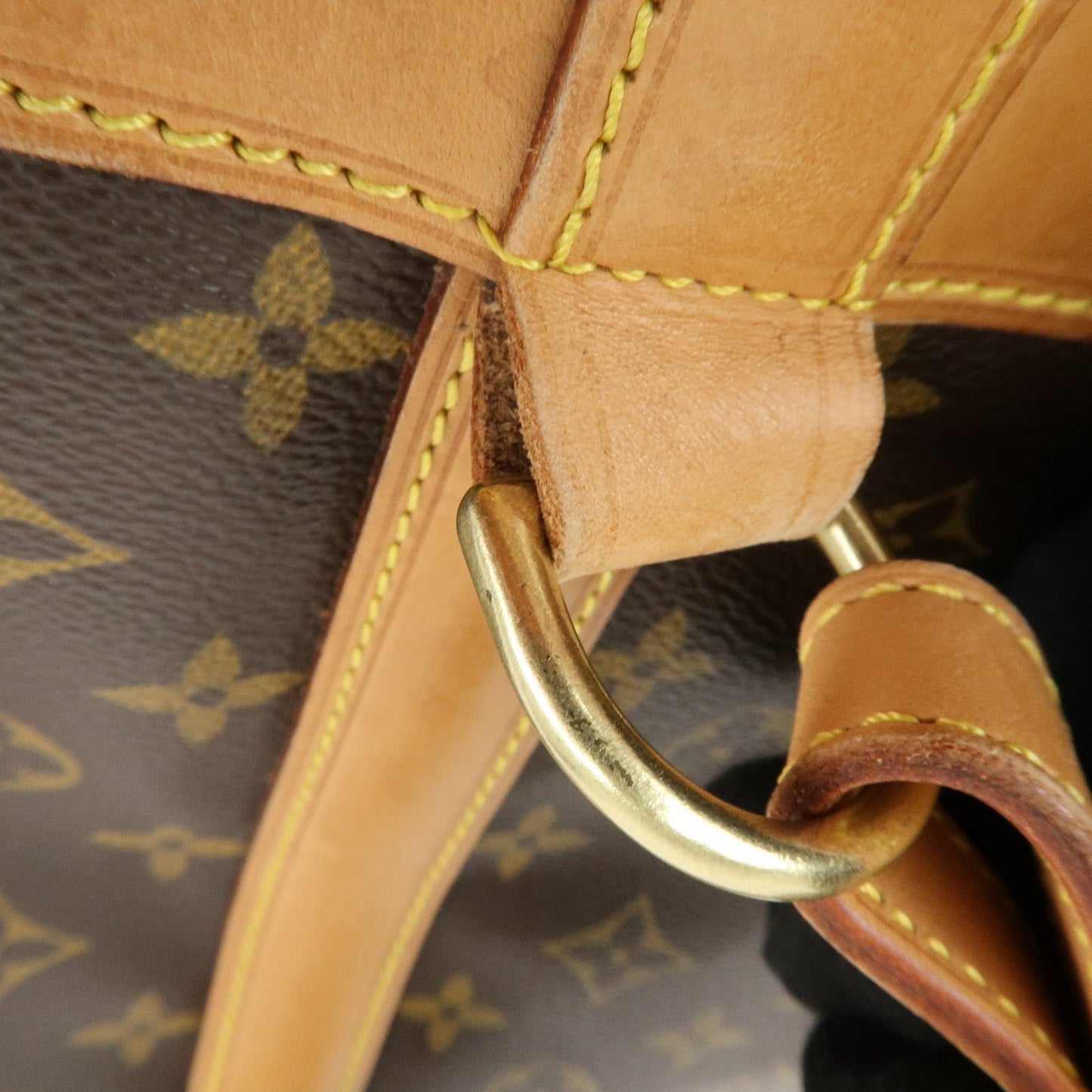 Louis Vuitton Monogram Randonnee PM Laundry Bag Brown M42243 Used【Pre-order】