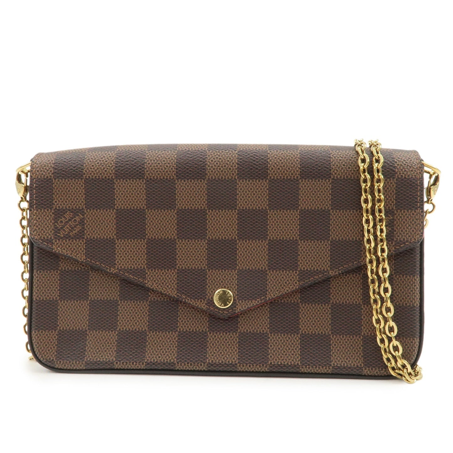 Louis Vuitton Damier Pochette Felicie Shoulder Bag Brown M63032【Pre-order】