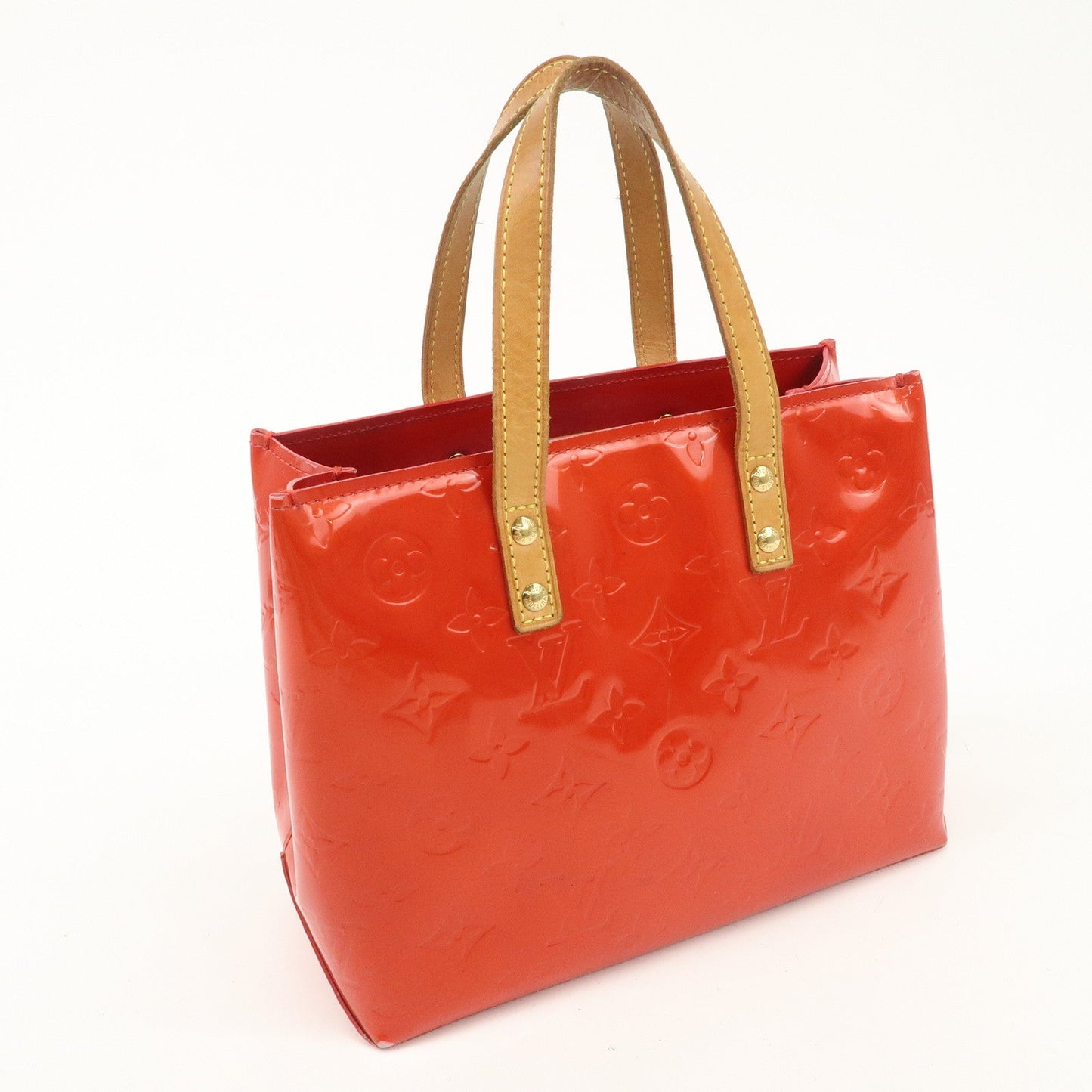 Louis Vuitton Monogram Vernis Lead PM Hand Bag Rouge M91088【Pre-order】