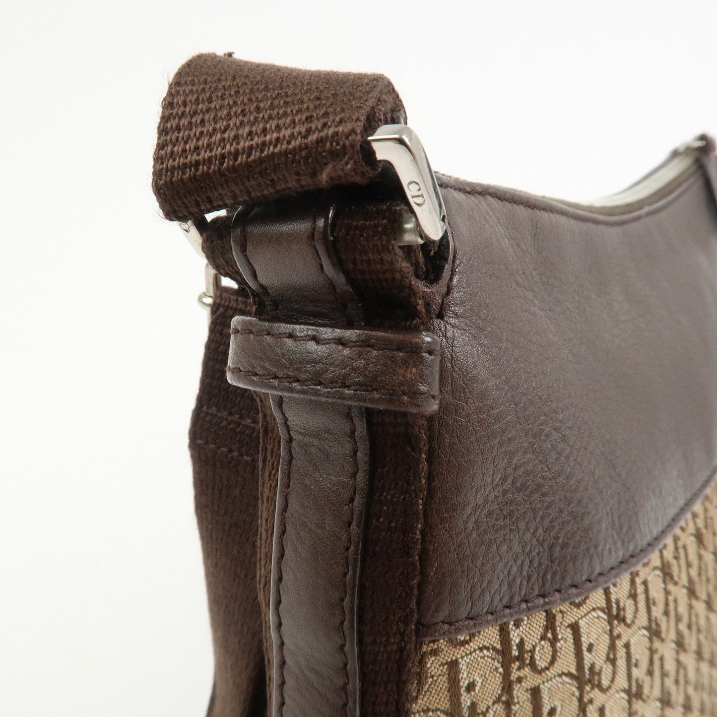 Christian Dior Street Chic Trotter Canvas Leather Shoulder Bag【Pre-order】
