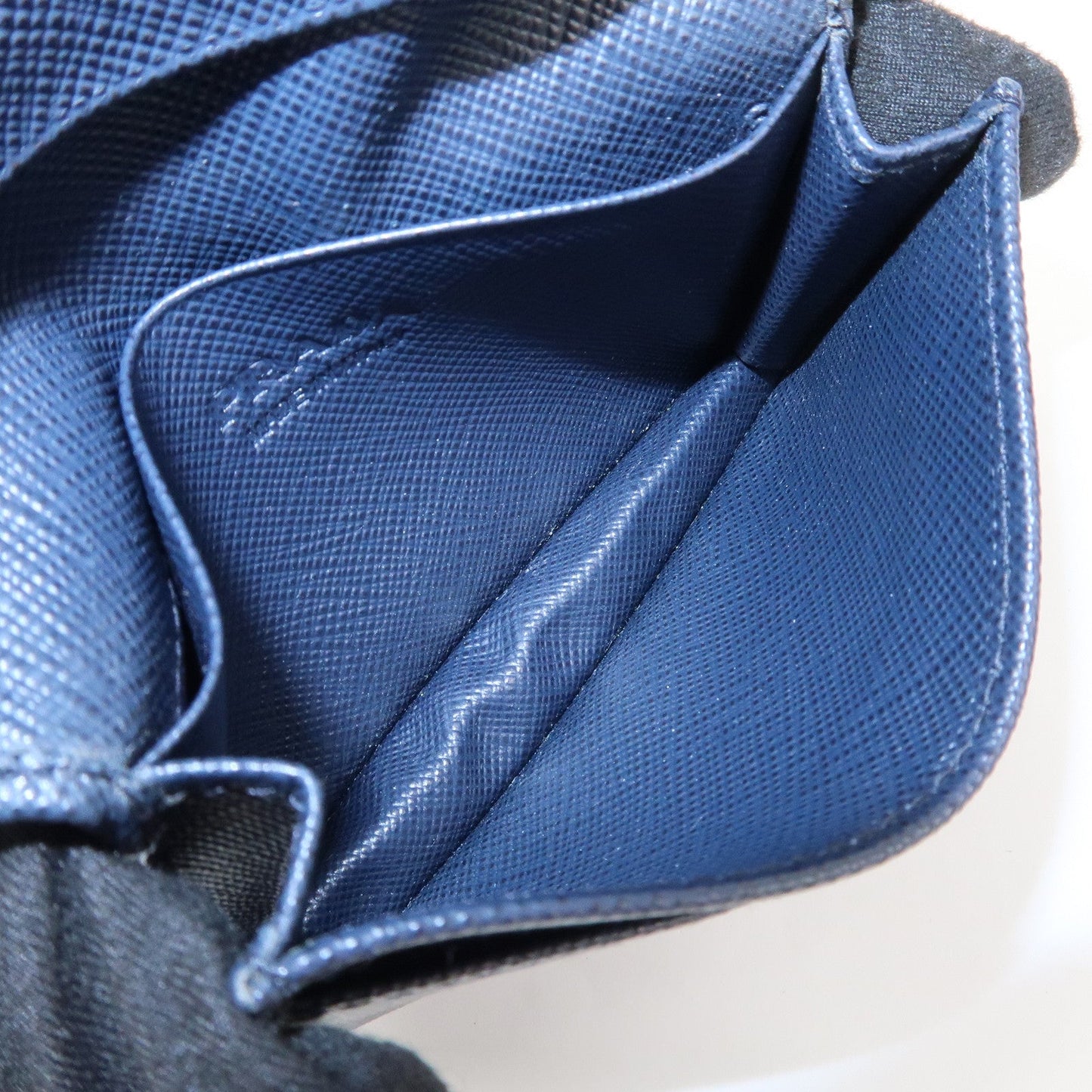 Prada Saffiano Leather Card Case Card Holder Navy 2MC122【Pre-order】
