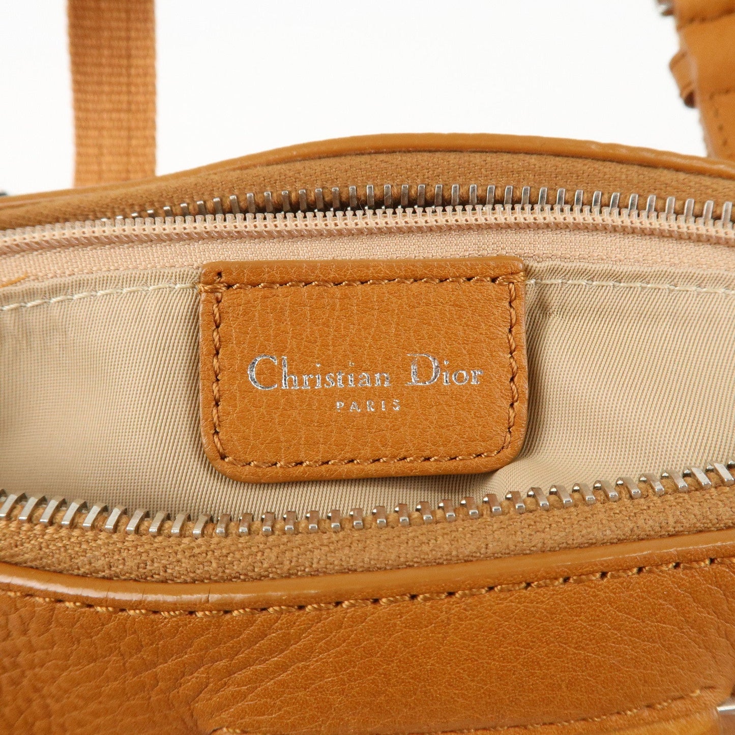 Christian Dior Trotter Canvas Leather Mini Boston Bag Hand Bag【Pre-order】