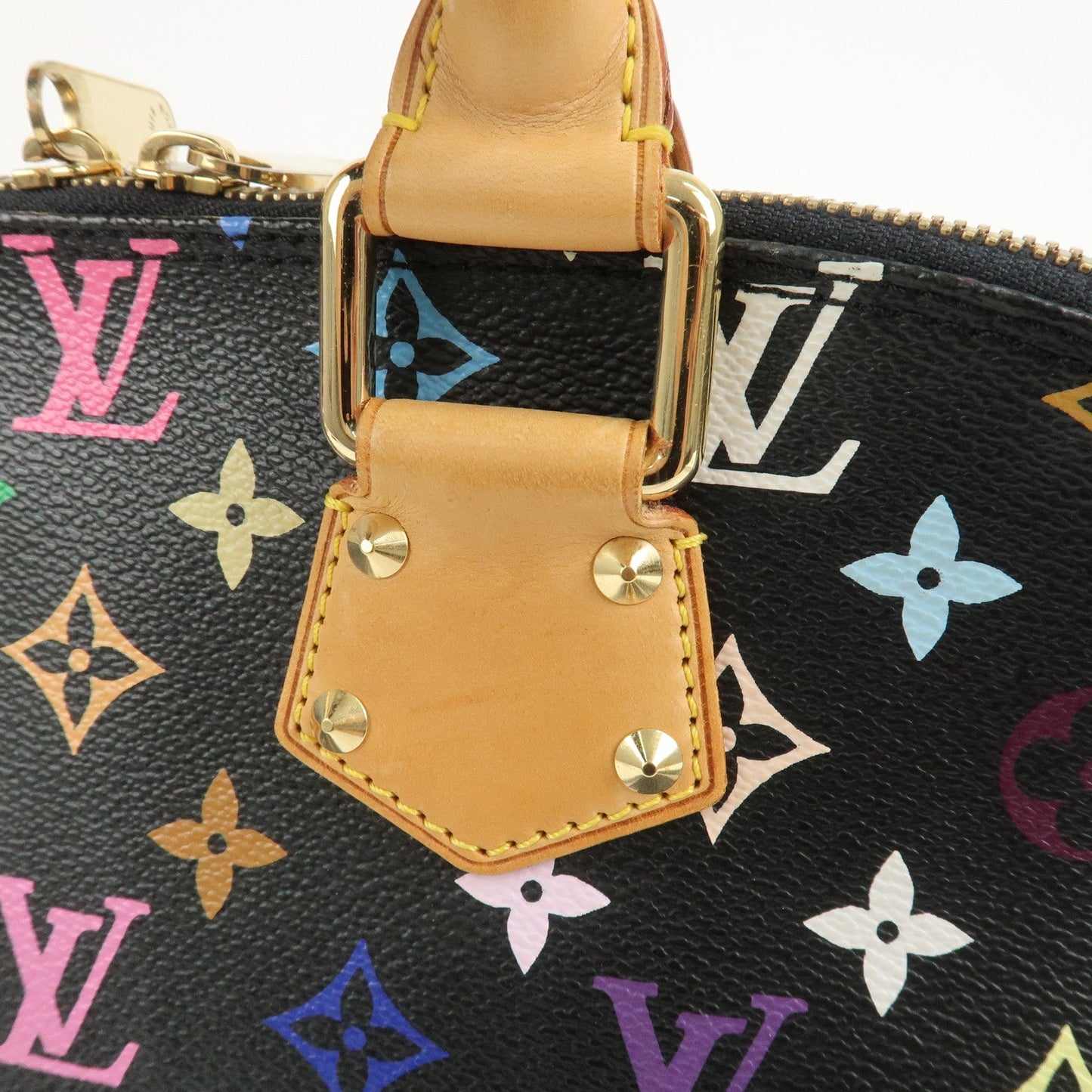 Louis Vuitton Monogram Multicolor Alma Hand Bag Noir M92646【Pre-order】