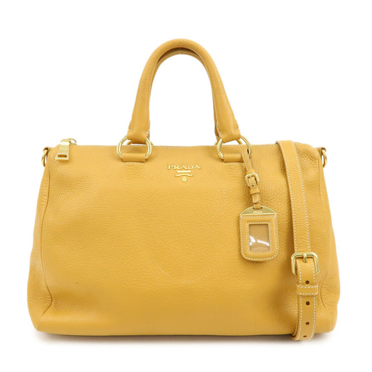 Prada Triangle Logo Leather 2Way Bag Hand Bag Shoulder Bag BL0778【Pre-order】