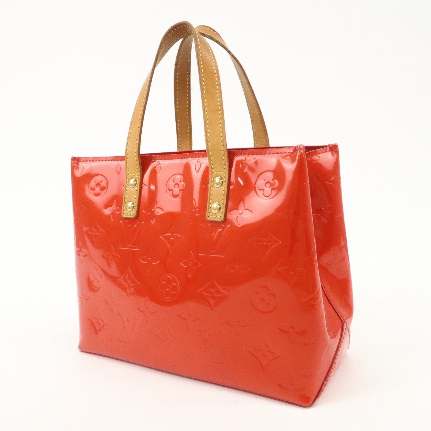 Louis Vuitton Monogram Vernis Lead PM Hand Bag Rouge M91088【Pre-order】