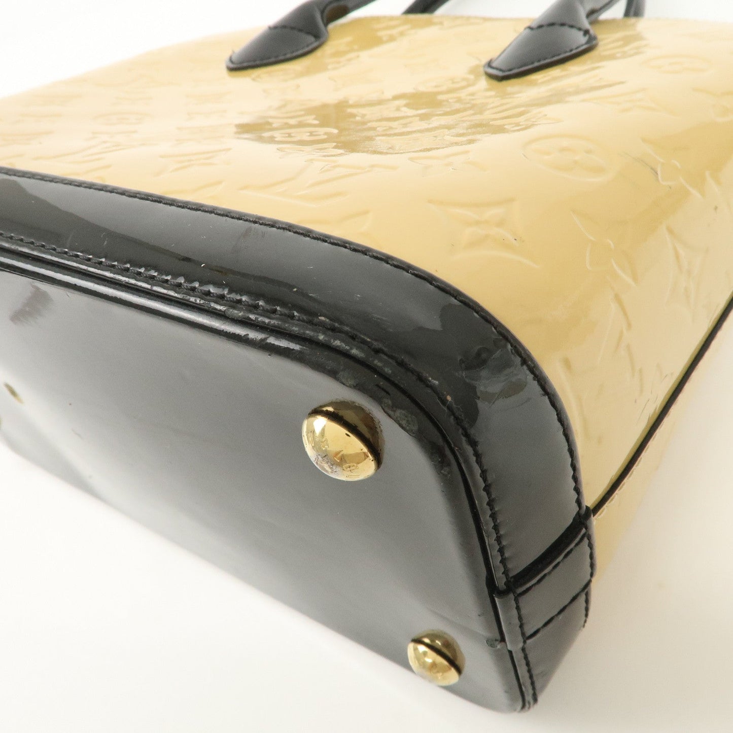 Louis Vuitton Monogram Verni Lockit PM Hand Bag Dune M90251【Pre-order】