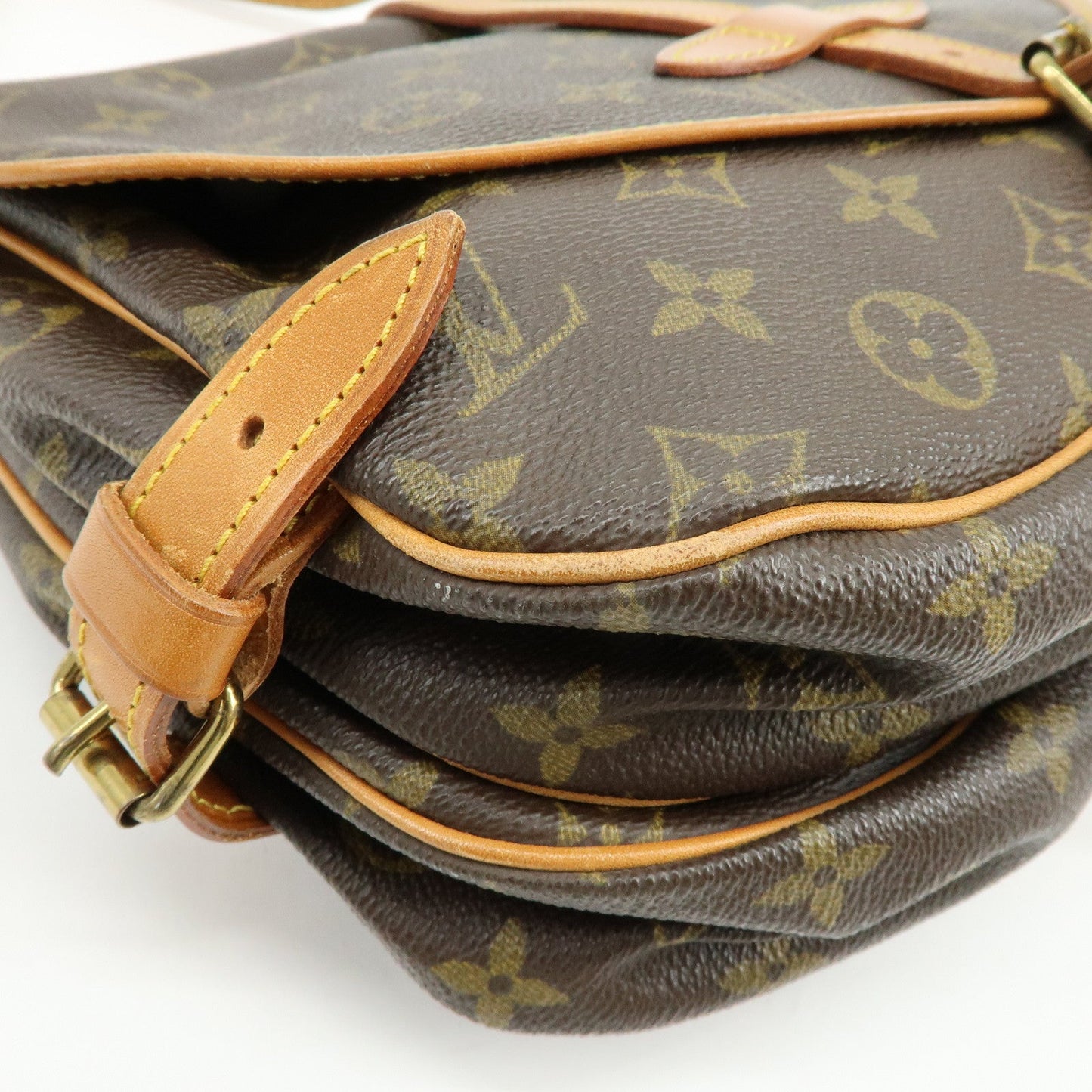 Louis Vuitton Monogram Saumur 30 Canvas Shoulder Bag Brown M42256【Pre-order】