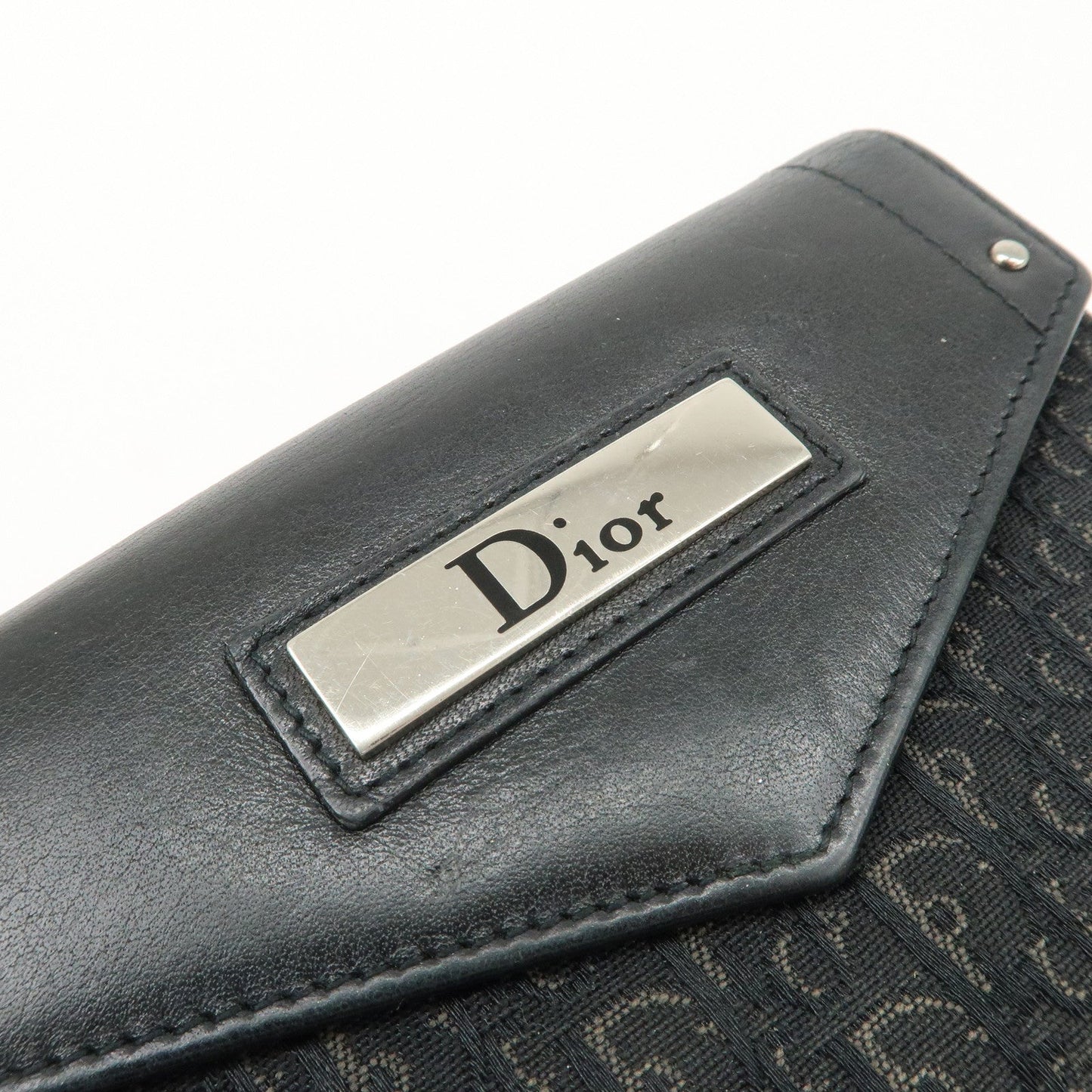 Christian Dior Trotter Leather Canvas Tri-Hold Wallet【Pre-order】