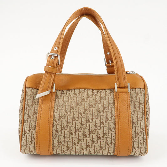 Christian Dior Trotter Canvas Leather Mini Boston Bag Hand Bag【Pre-order】