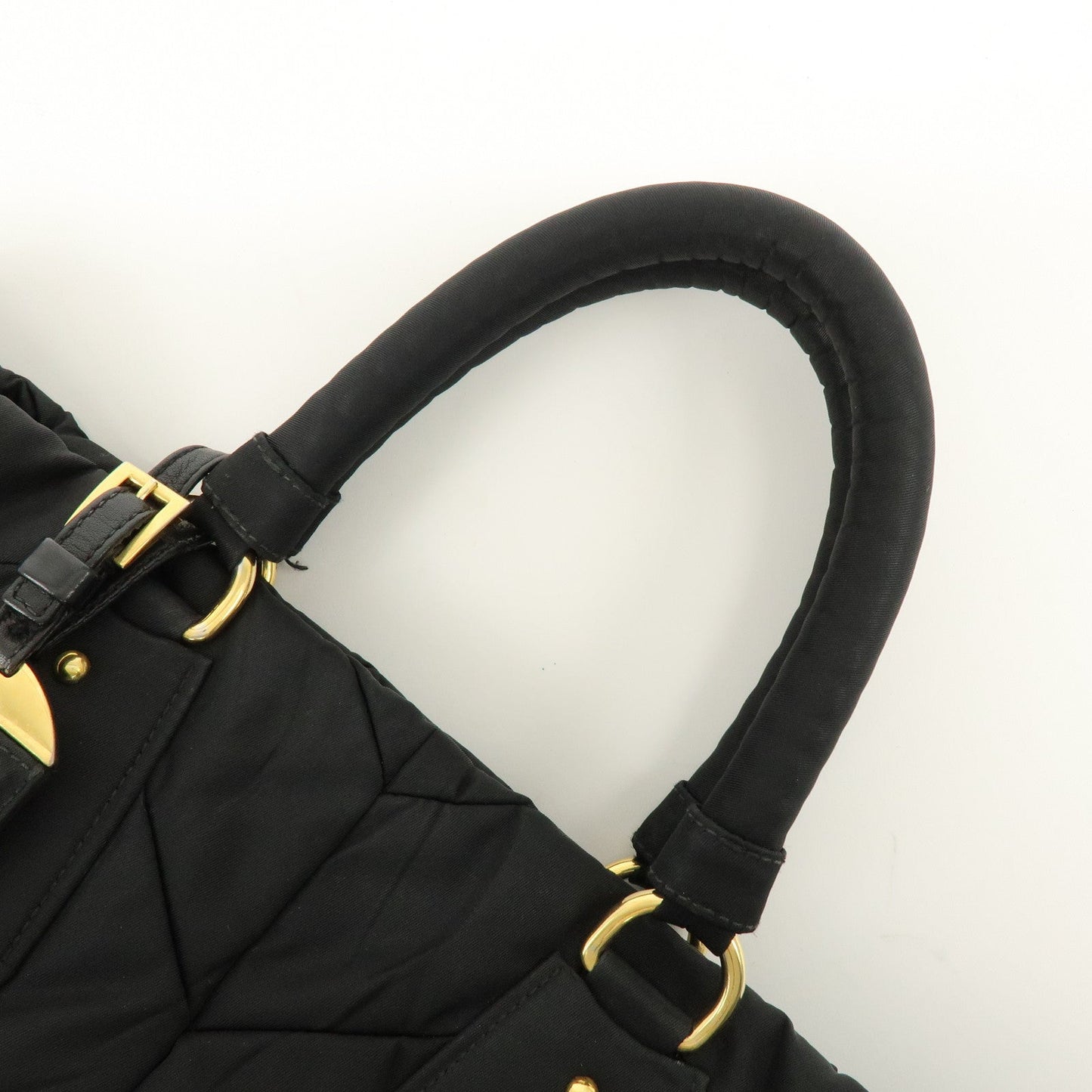 Prada Nylon 2Way Bag Hand Bag Shoulder Bag Black BN1593【Pre-order】