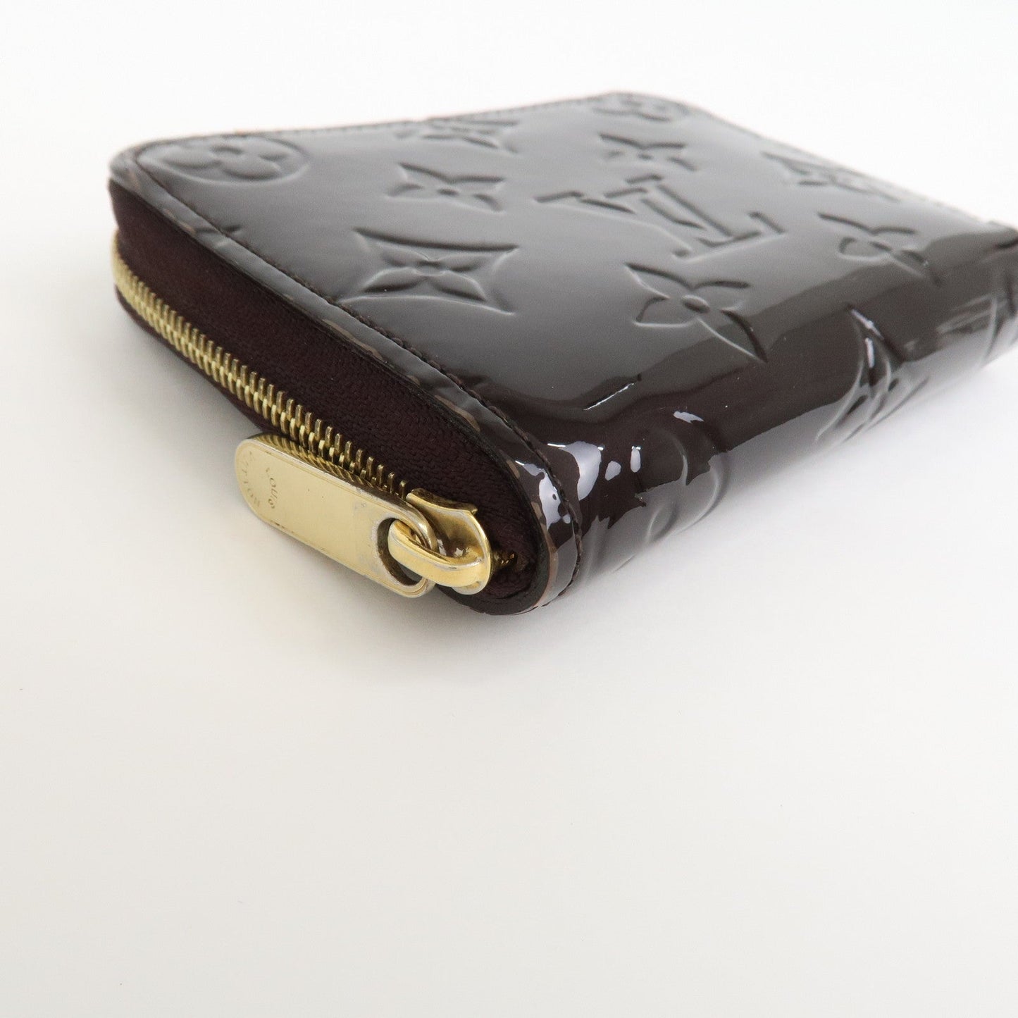 Louis Vuitton Monogram Vernis Zippy Coin Purse Amarante M93607【Pre-order】