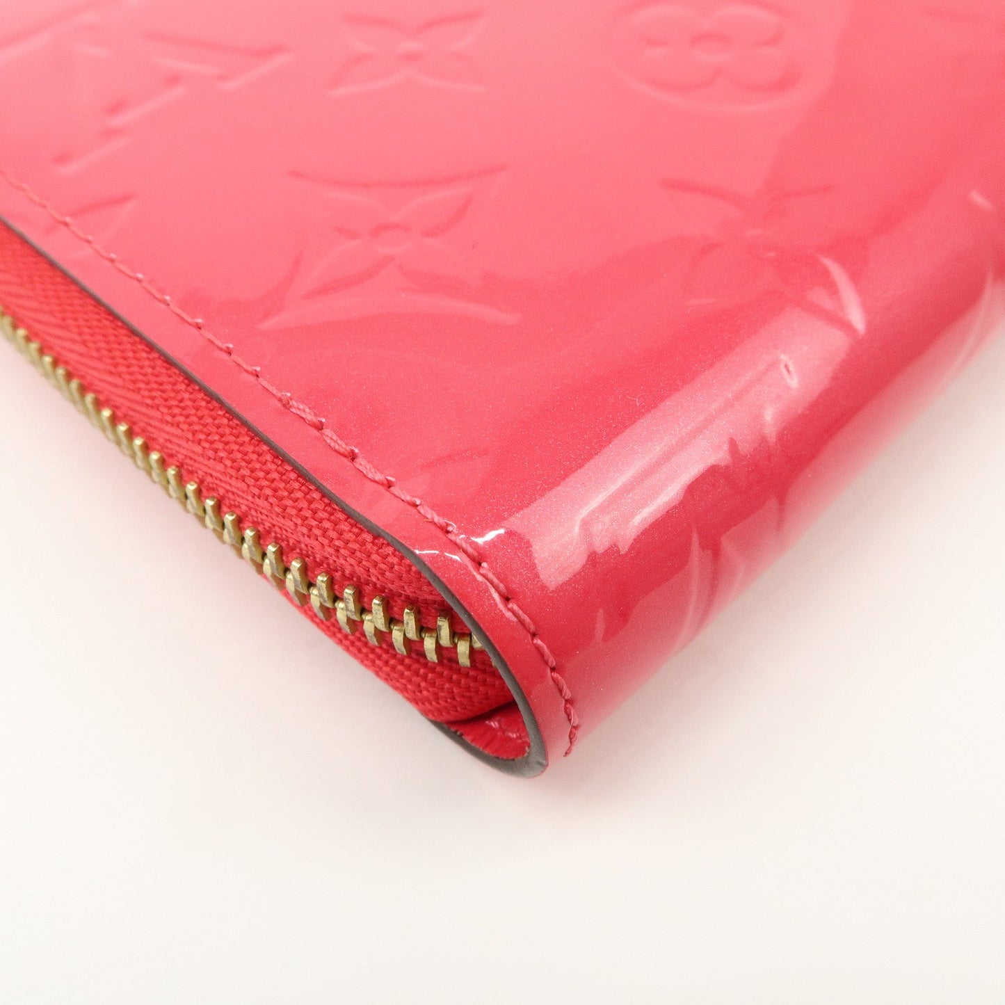 Louis Vuitton Monogram Vernis Round Zippy Wallet Hot Pink M93058【Pre-order】