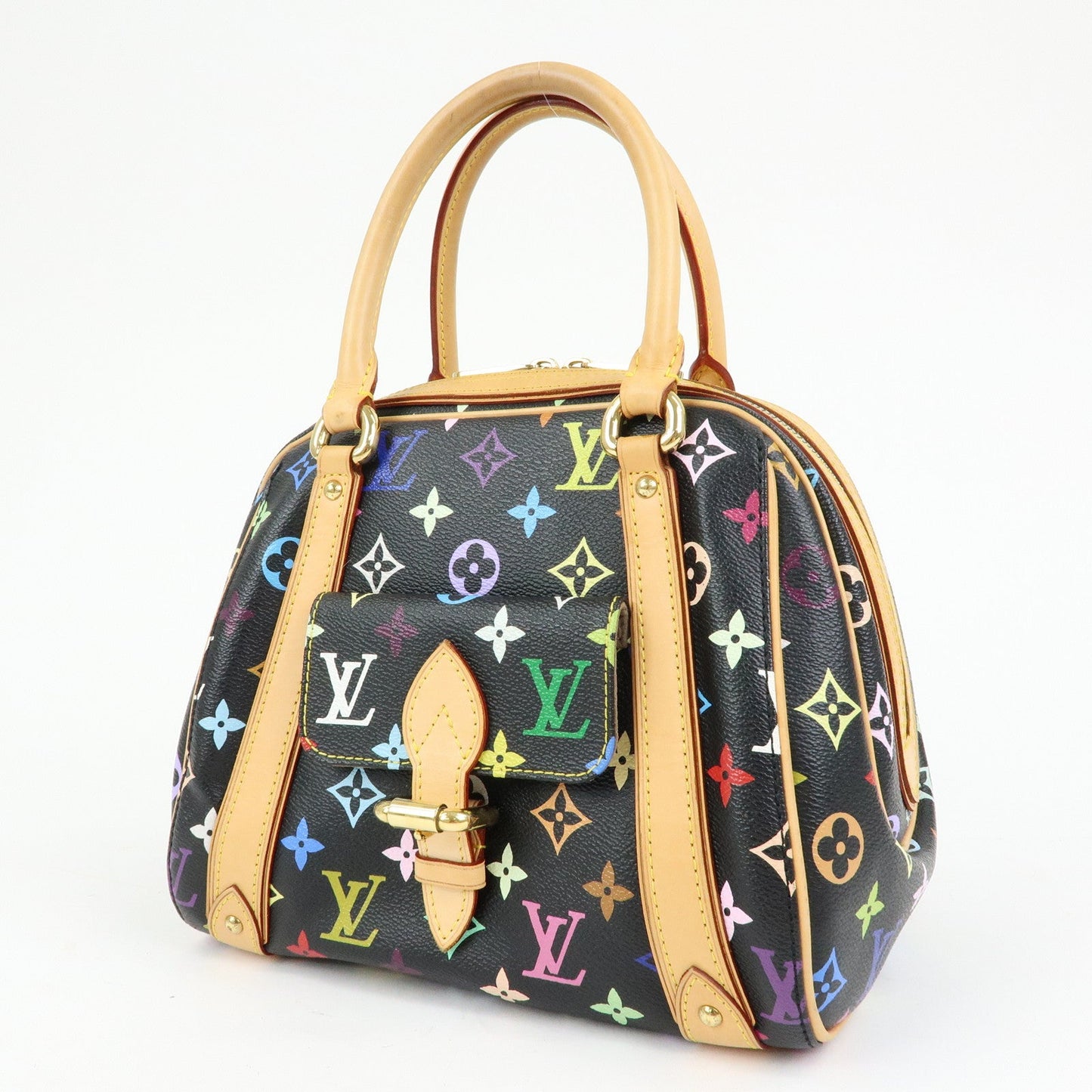 Louis Vuitton Monogram Multicolor Priscilla Hand Bag Noir M40097【Pre-order】