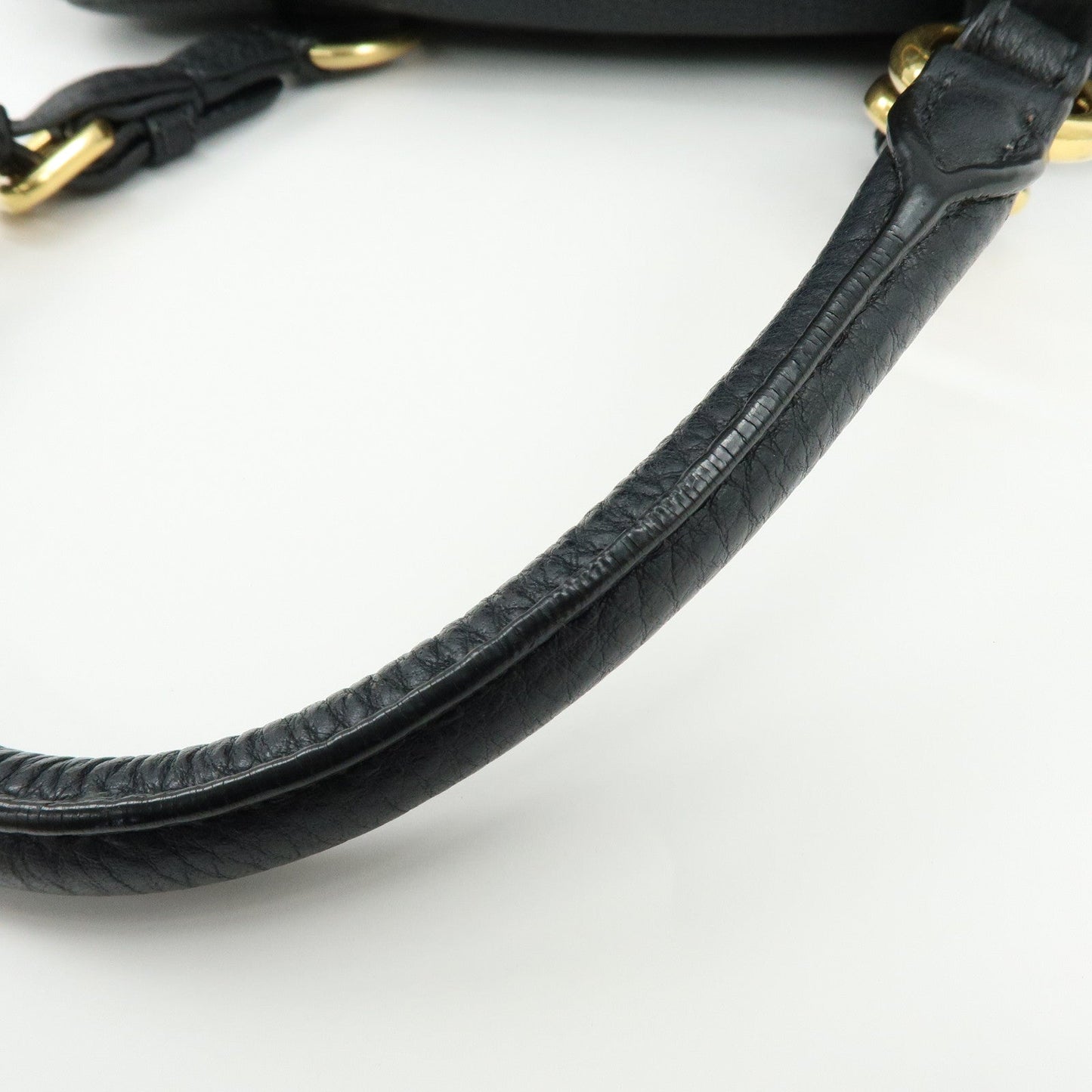 Prada Vitello Daino Leather Shoulder Bag Hand Bag Black B3091M【Pre-order】