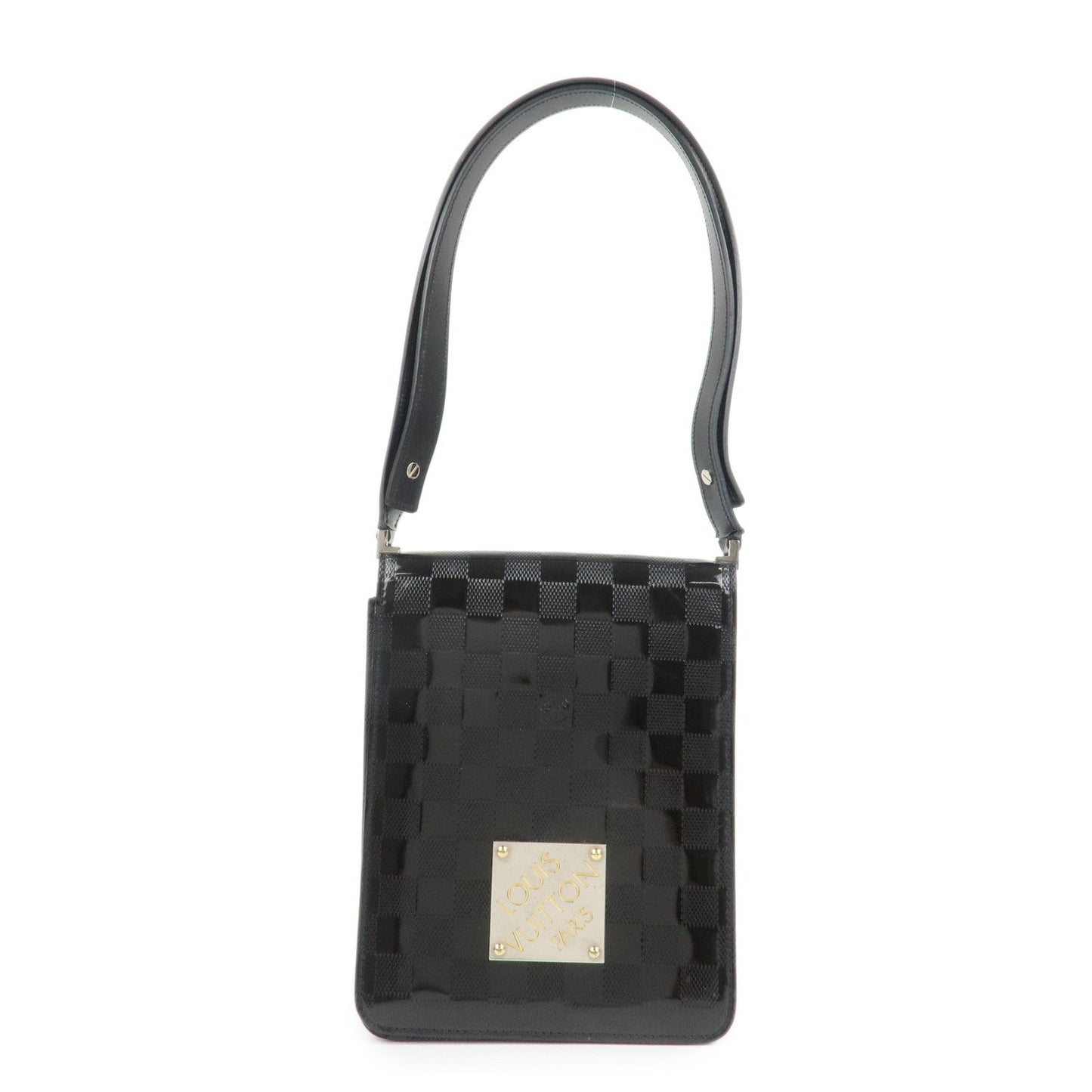 Louis Vuitton Damier Vernis Club Shoulder Bag Noir M92127【Pre-order】