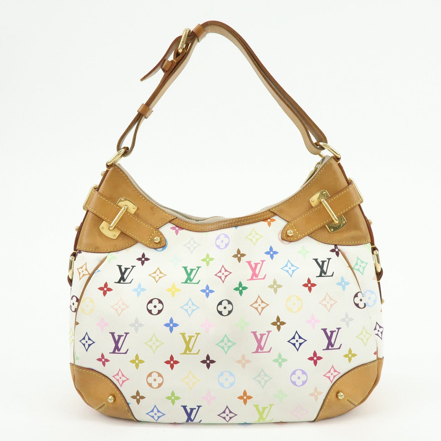 Louis Vuitton Monogram Multicolor Greta Shoulder Bag Blanc M40195【Pre-order】