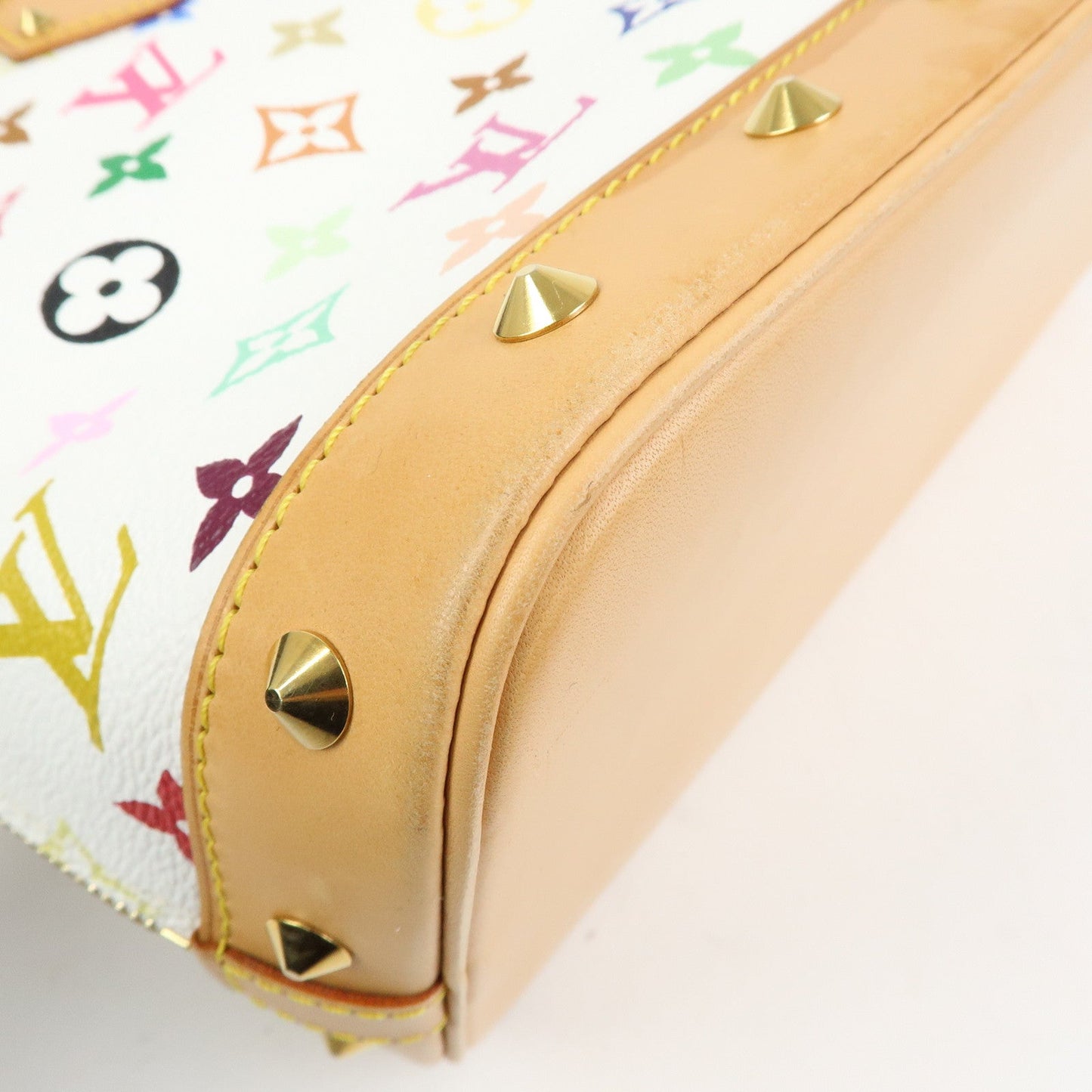 Louis Vuitton Monogram Multicolor Alma PM Hand Bag Blanc M92647【Pre-order】