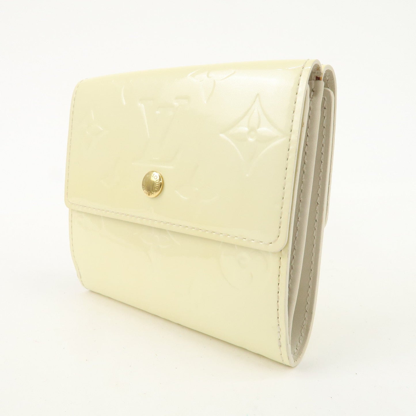 Louis Vuitton Monogram Vernis Porte Monnaie Couer Perle Compact Wallet M91351【Pre-order】