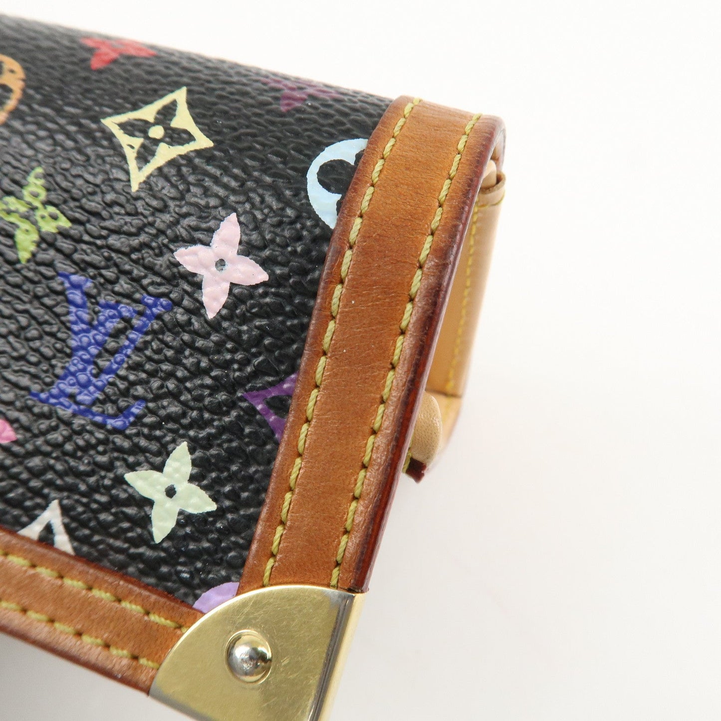 Louis Vuitton Monogram Multicolor Porte Monnaie Plat M92656【Pre-order】