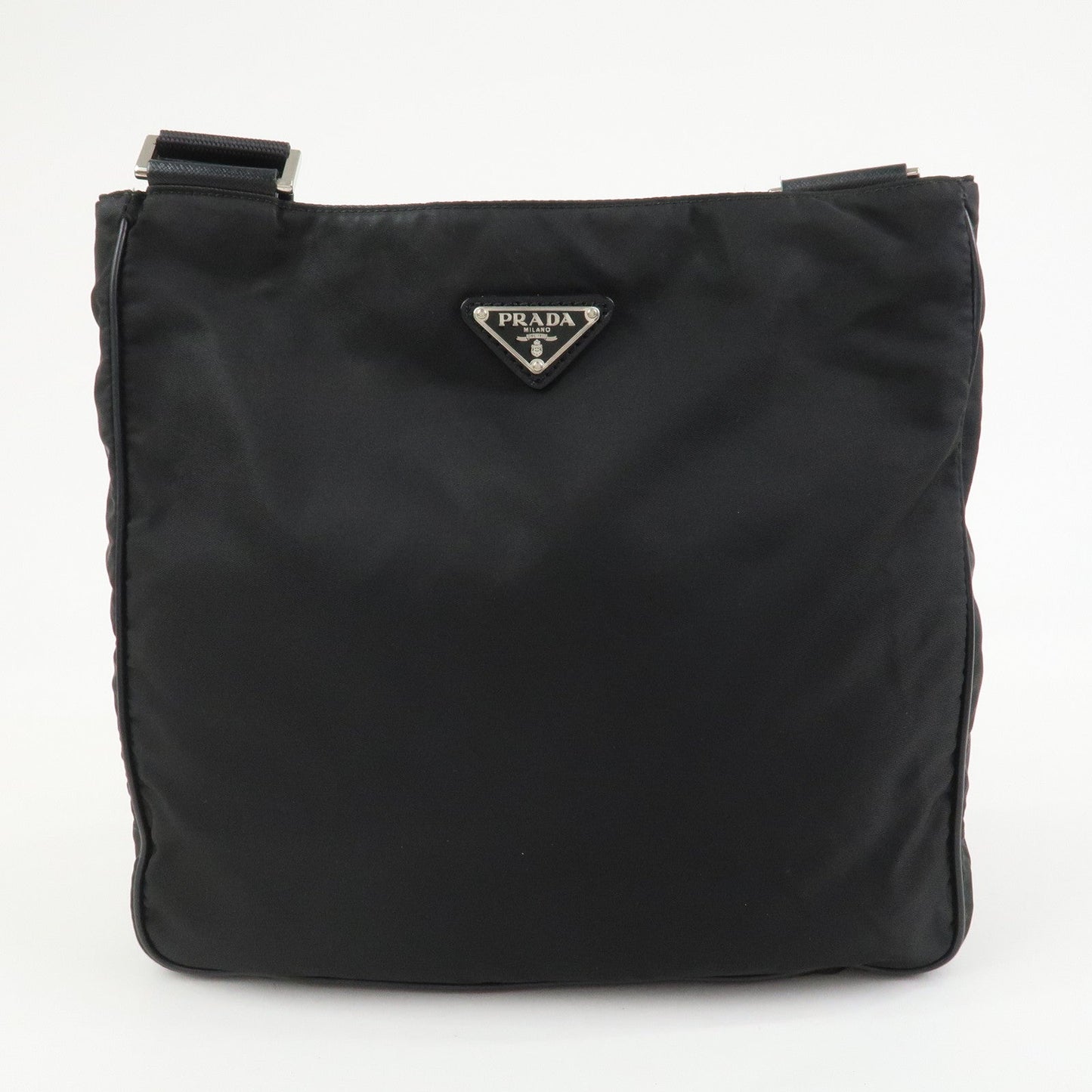 Prada Nylon Saffiano Leather Shoulder Bag Black VA0269【Pre-order】