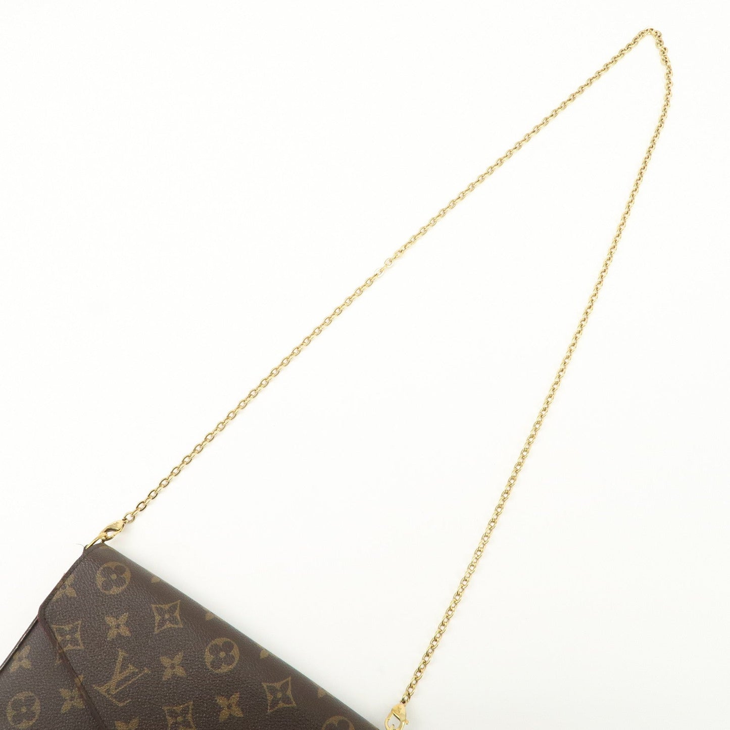 Louis Vuitton Monogram Pochette Felicie Shoulder Bag Brown M61276【Pre-order】
