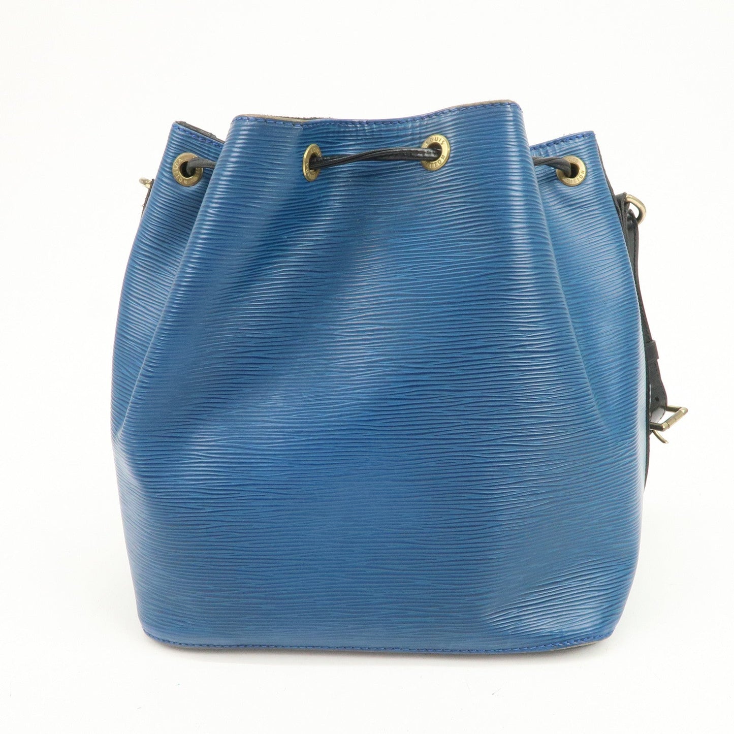 Louis Vuitton Epi Petit Noe Bi-color Shoulder Bag Noir Blue M44152【Pre-order】