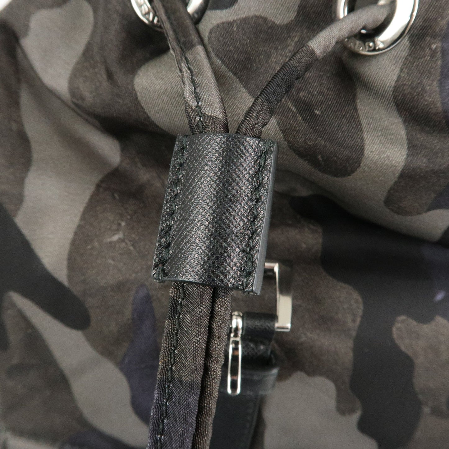 Prada Triangle Logo Nylon Camouflage Backpack Ruck Sack BZ0032【Pre-order】
