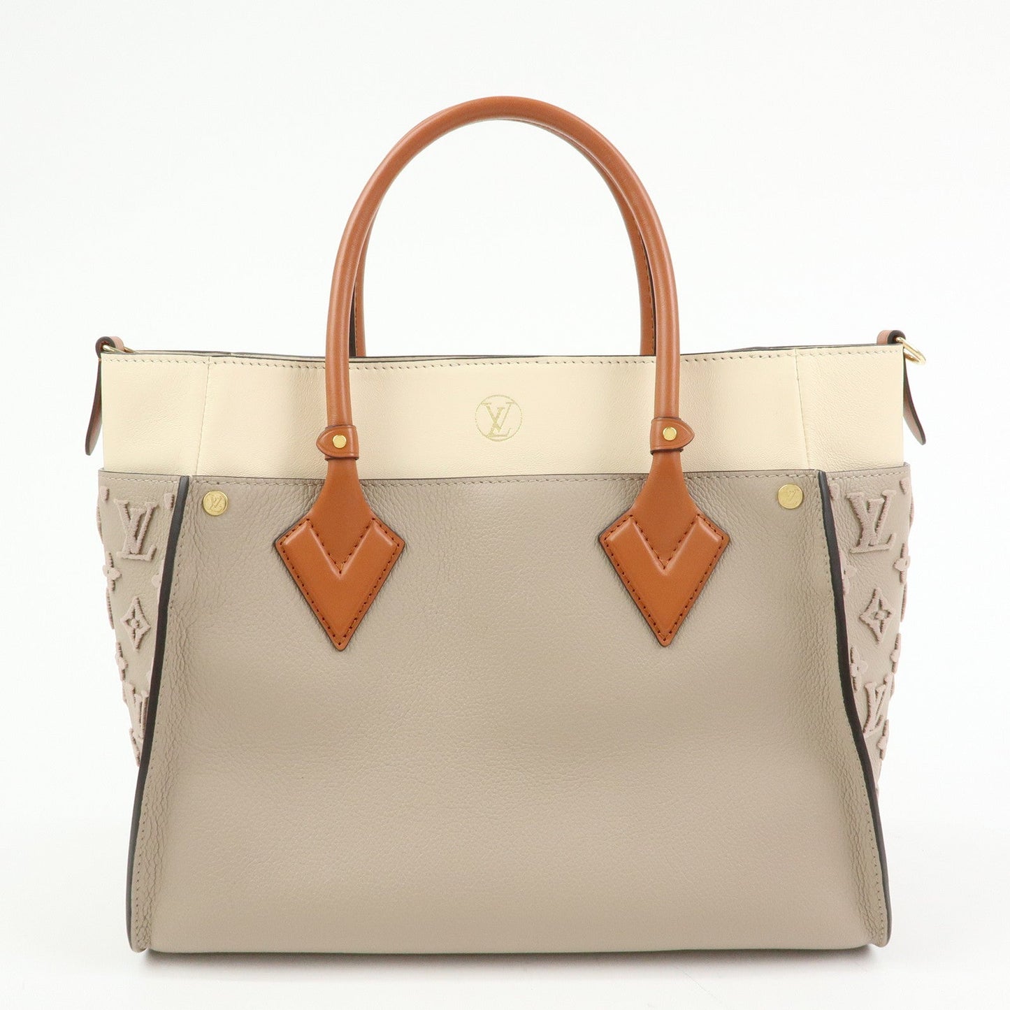 Louis Vuitton Monogram Tuffetage On My Side MM 2Way Bag M53825【Pre-order】