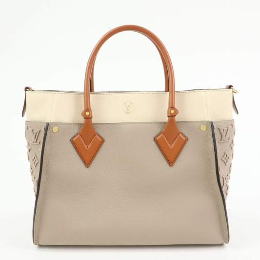 Louis Vuitton Monogram Tuffetage On My Side MM 2Way Bag M53825【Pre-order】
