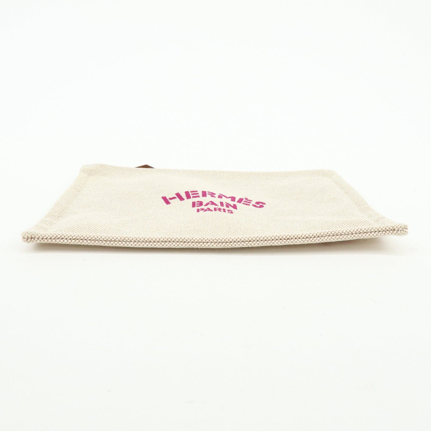 Hermes New Yachting PM Canvas Leather Flat Pouch【Pre-order】