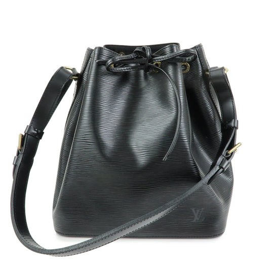 Louis Vuitton Epi Leather Petit Noe Shoulder Bag Noir Black M44102【Pre-order】