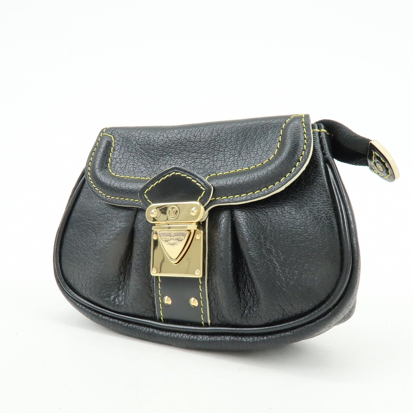 Louis Vuitton Suhari Mignon Leather Pouch Noir Black M91780【Pre-order】