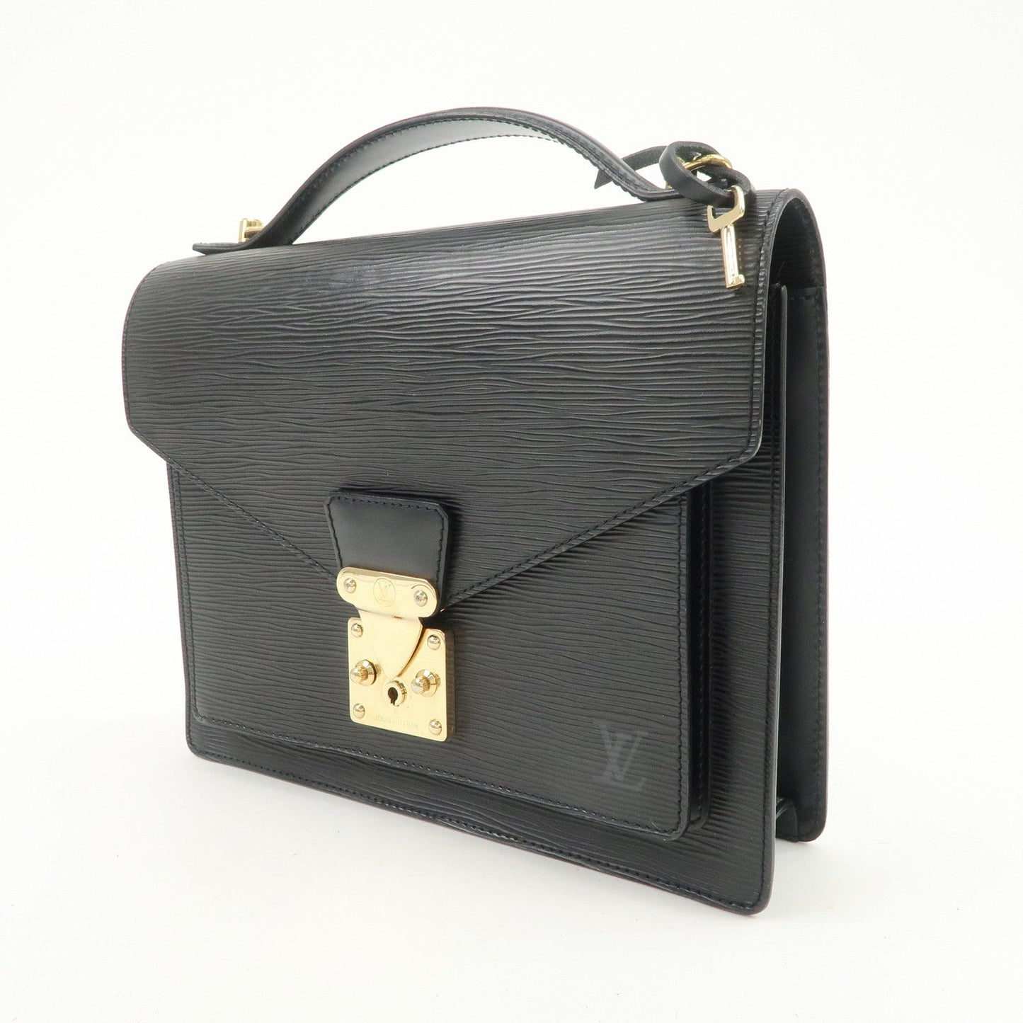Louis Vuitton Epi Monceau 2Way Shoulder Bag Hand Bag Noir M52122【Pre-order】